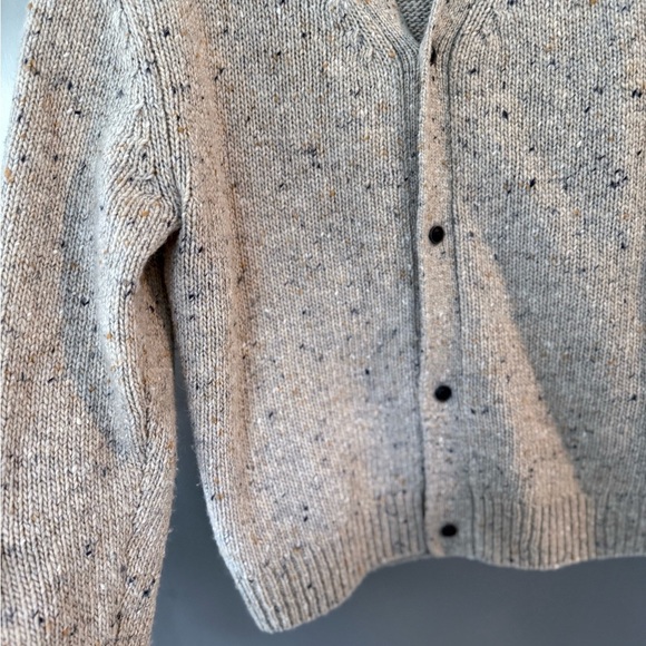 Zara Gray Chunky Knit Sweater - Picture 2 of 4